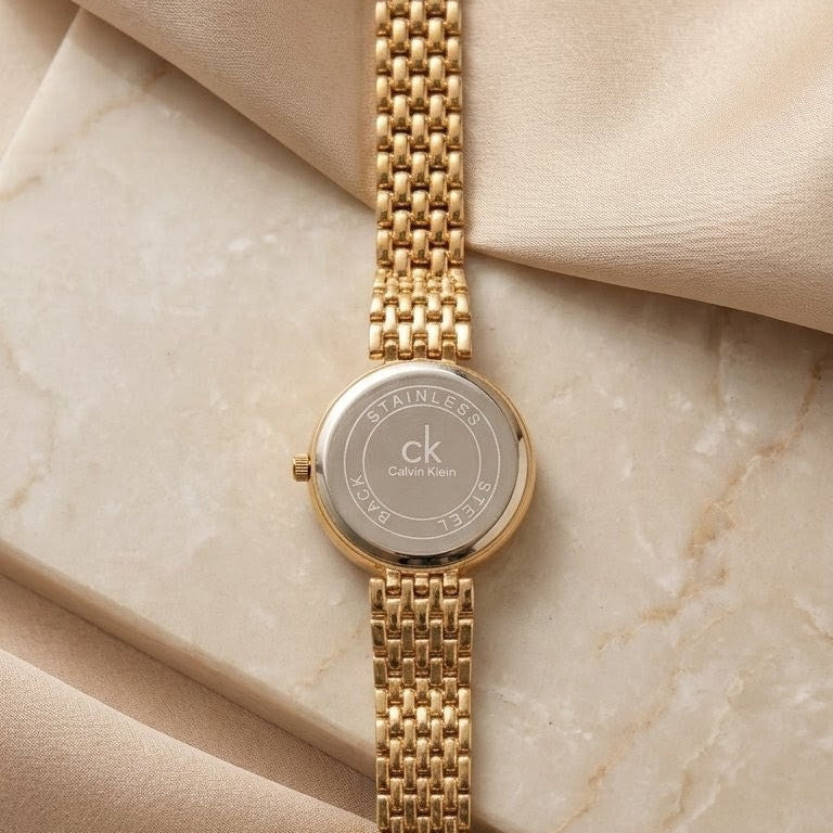 Ck classic gold watch