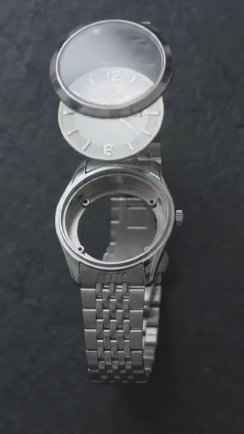 Titan Classic Silver Watch"